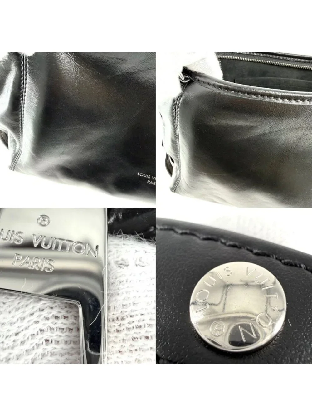 Louis Vuitton 2-Way LV Vibe Carryall East West Shoulder Bag Crossbody Lambskin